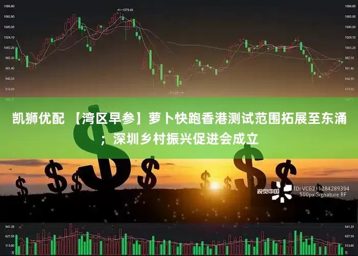 凯狮优配 【湾区早参】萝卜快跑香港测试范围拓展至东涌；深圳乡村振兴促进会成立