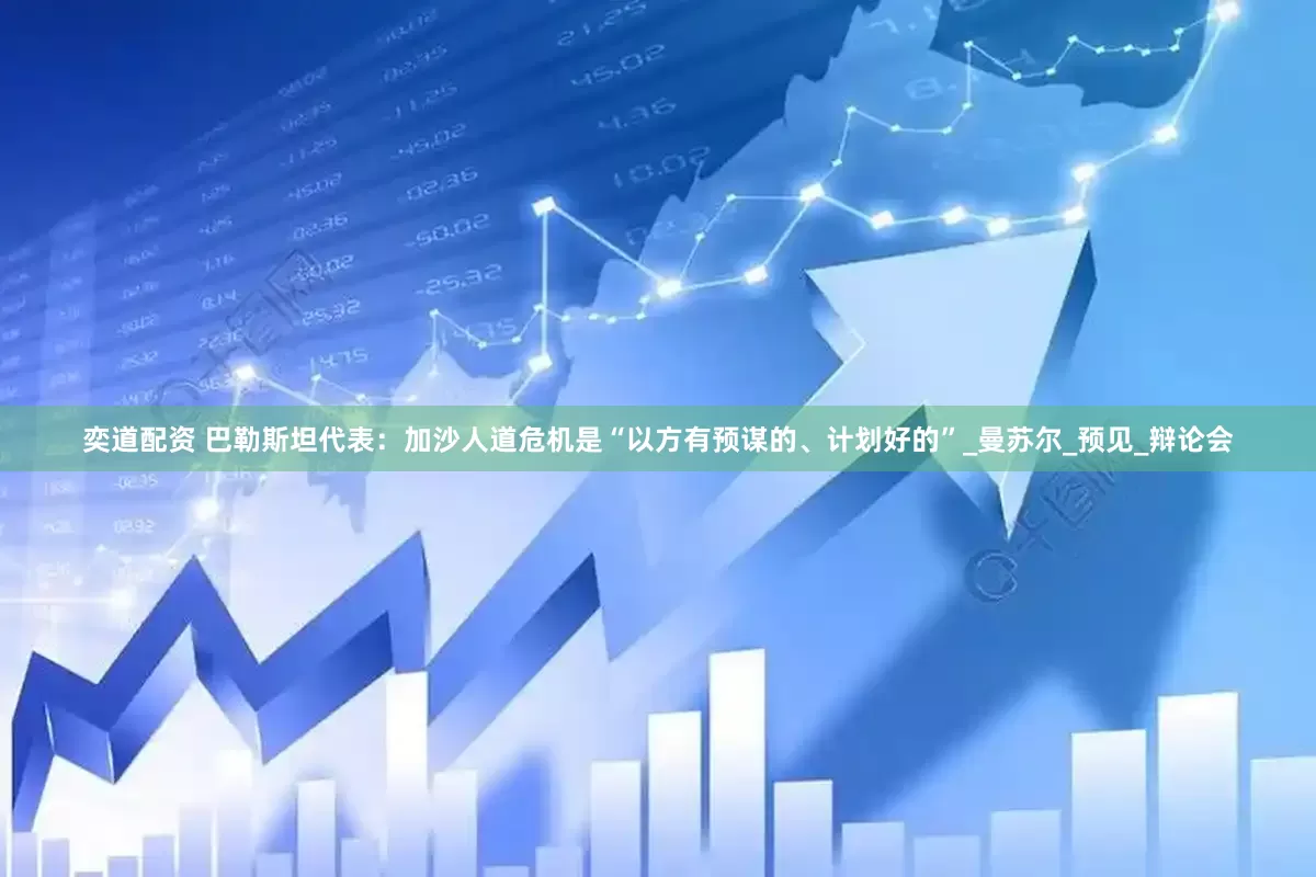 奕道配资 巴勒斯坦代表：加沙人道危机是“以方有预谋的、计划好的”_曼苏尔_预见_辩论会
