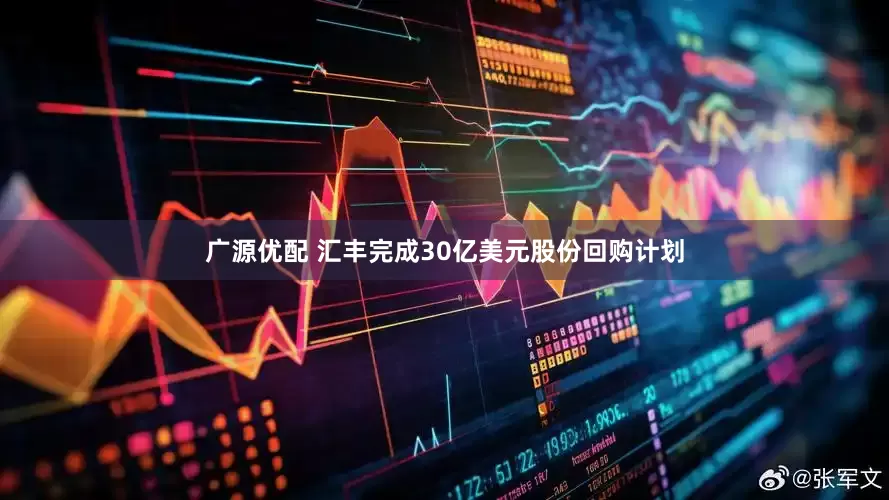 广源优配 汇丰完成30亿美元股份回购计划
