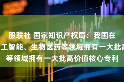 股联社 国家知识产权局：我国在“新三样”、人工智能、生物医药等领域拥有一大批高价值核心专利